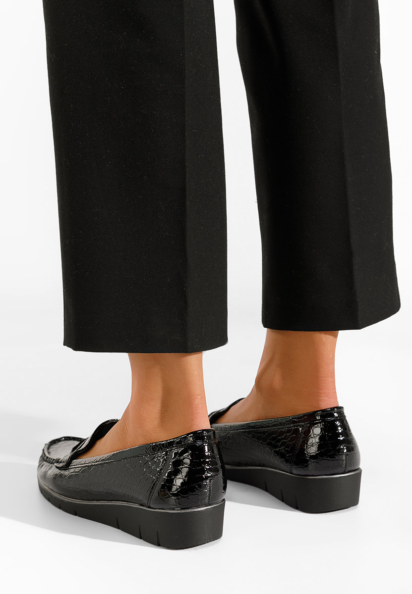 Дамски мокасини Asinia черни