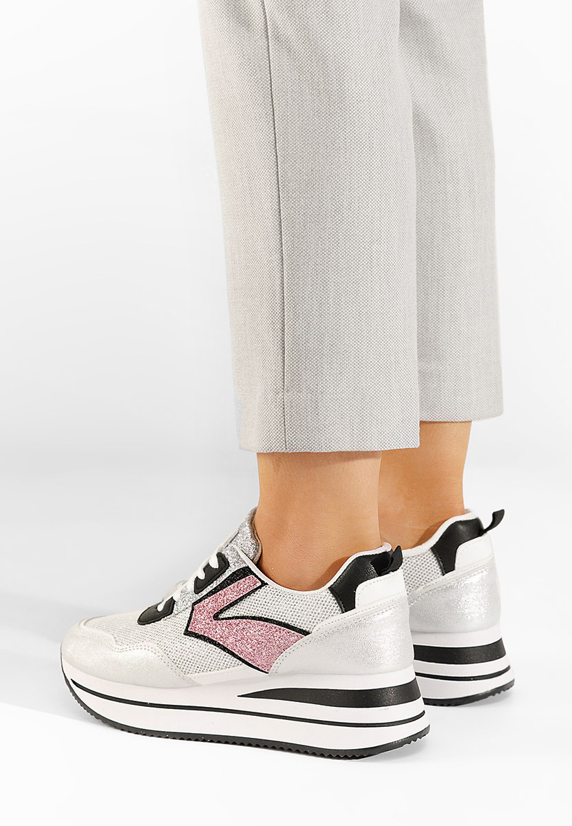 Cникърси на платформа Tarika сив