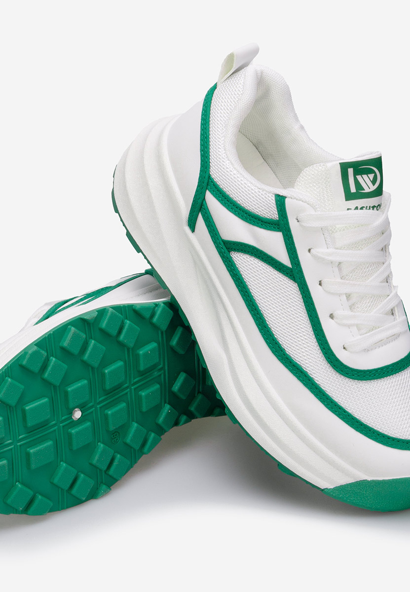 Дамски сникърси Gilda бели V3