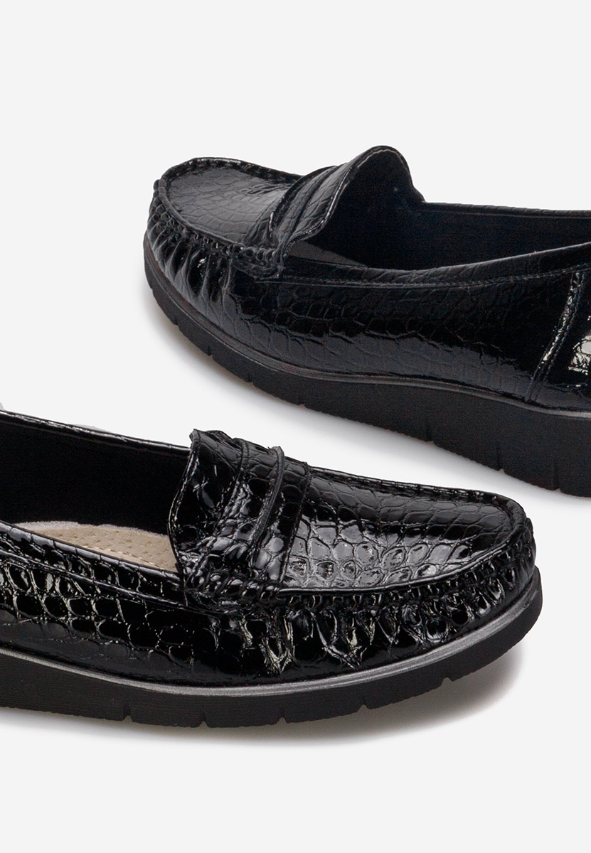 Дамски мокасини Asinia черни