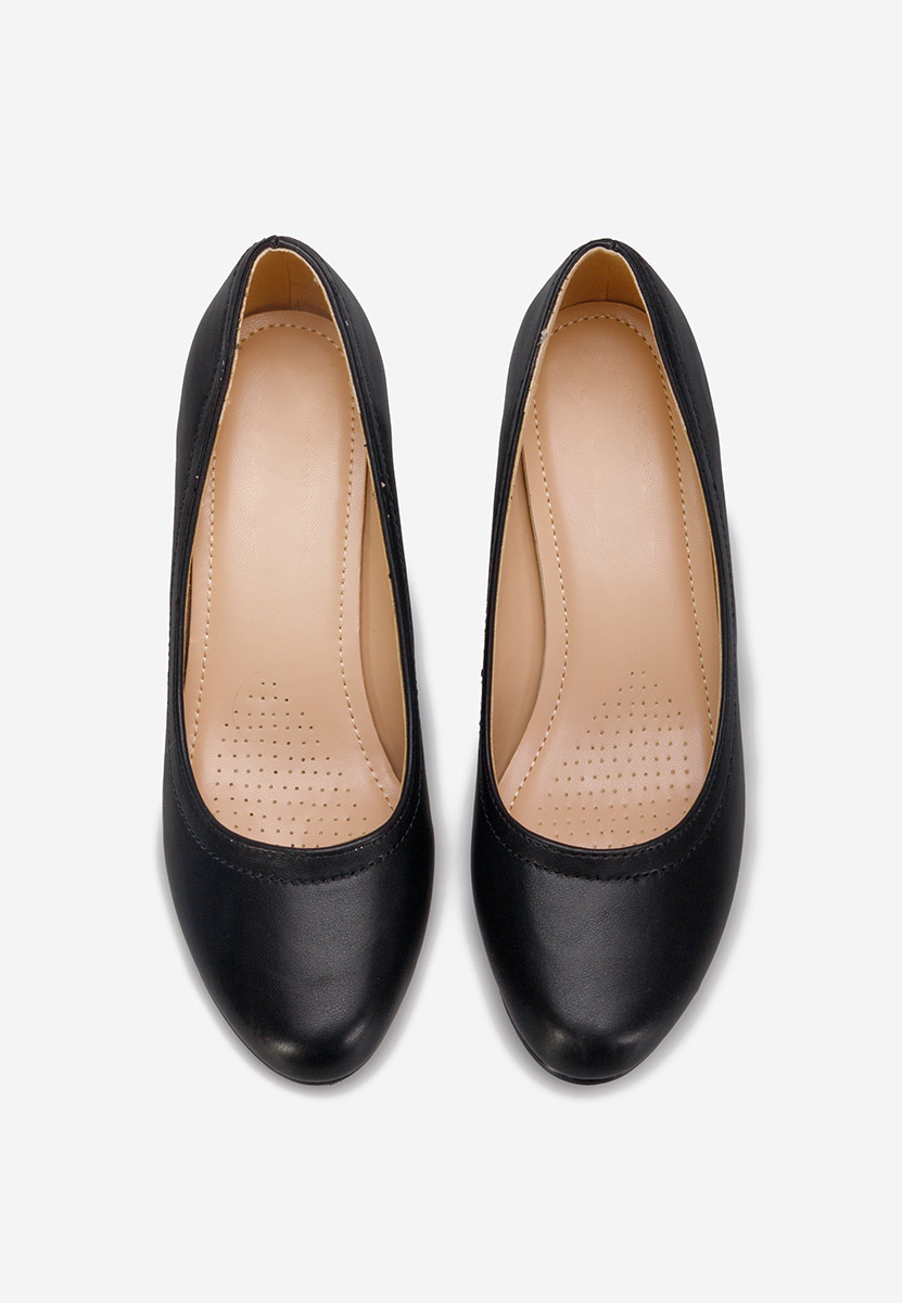 Обувки на ток Zinia черни