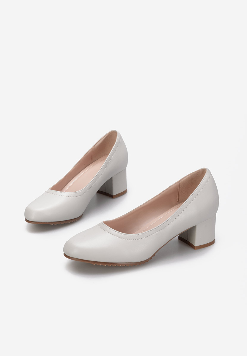 Oбувки с дебел ток Zinia сив