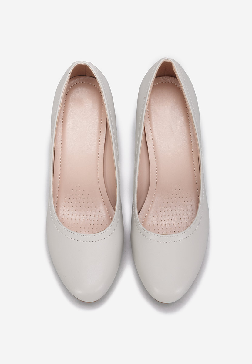 Oбувки с дебел ток Zinia сив