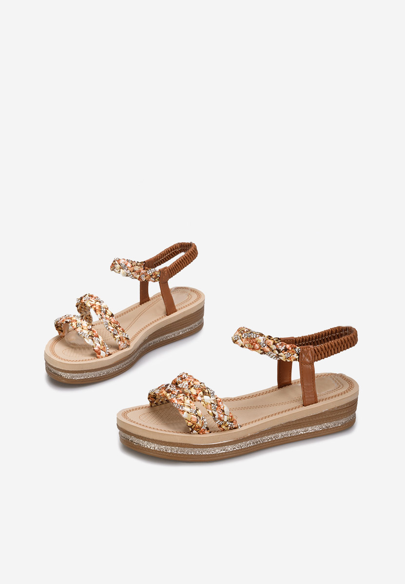 дамски сандали Moniela камел