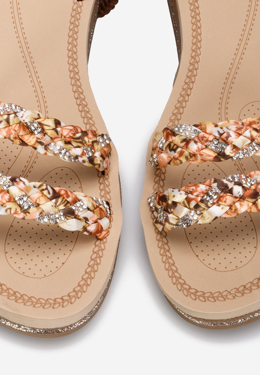 дамски сандали Moniela камел