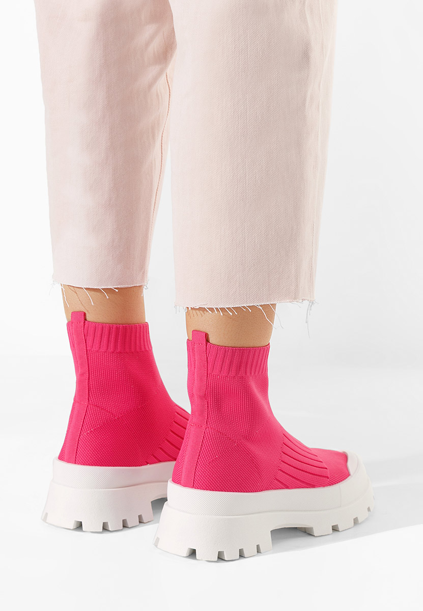 Mаратонки тип чорап Nasira розов