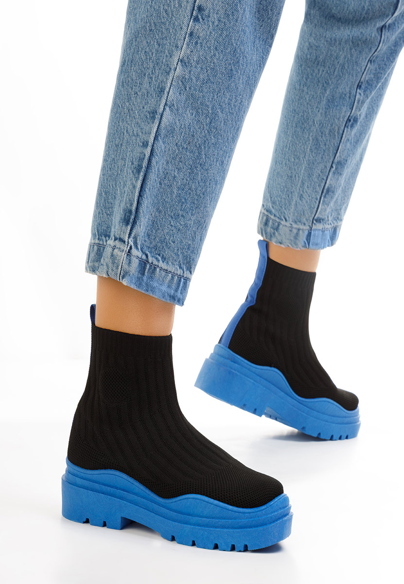 Mаратонки тип чорап Brinley V3 син