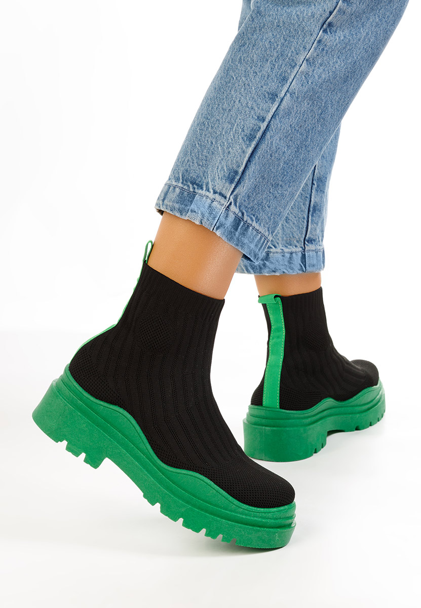 Mаратонки тип чорап Brinley V3 зелен