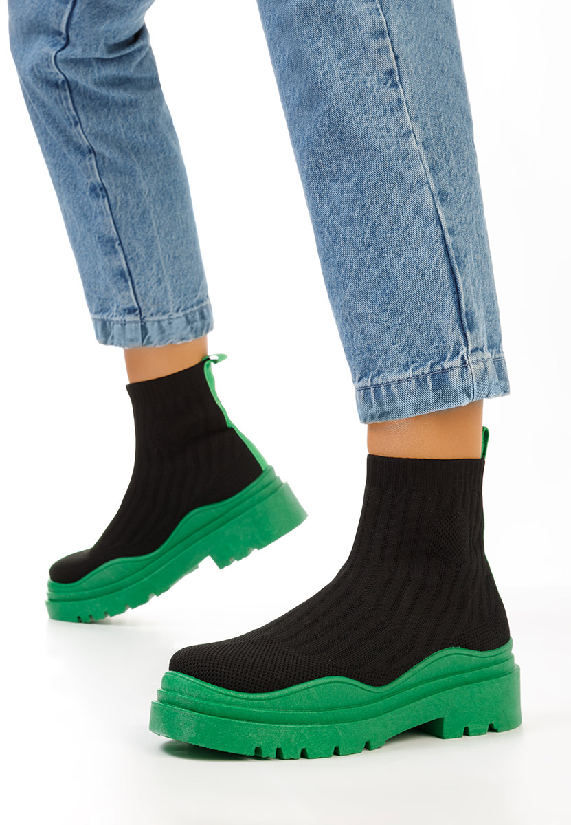 Mаратонки тип чорап Brinley V3 зелен