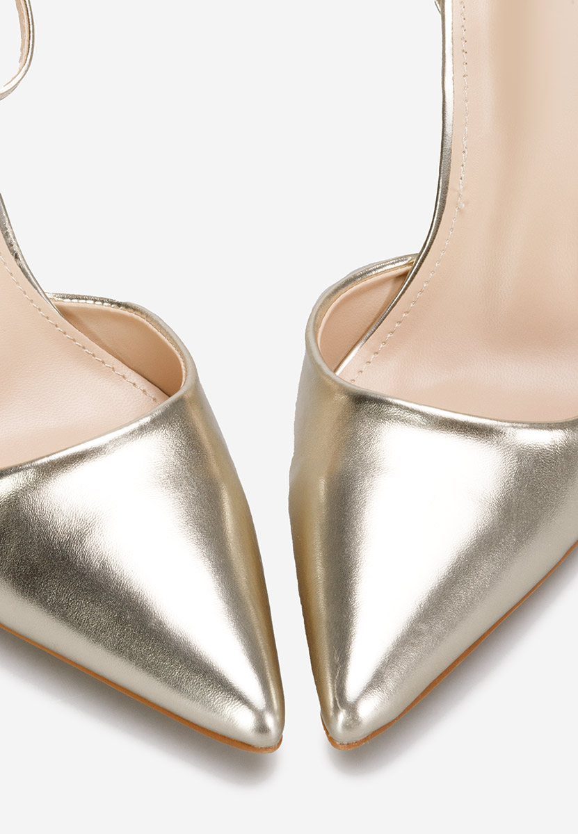 Обувки стилето Allegria златен