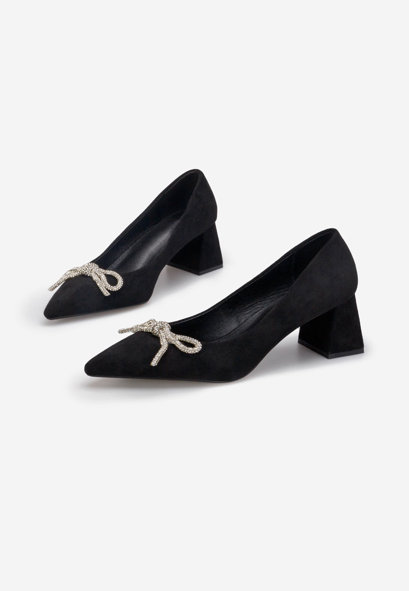 Обувки на ток Abigale V2 черни