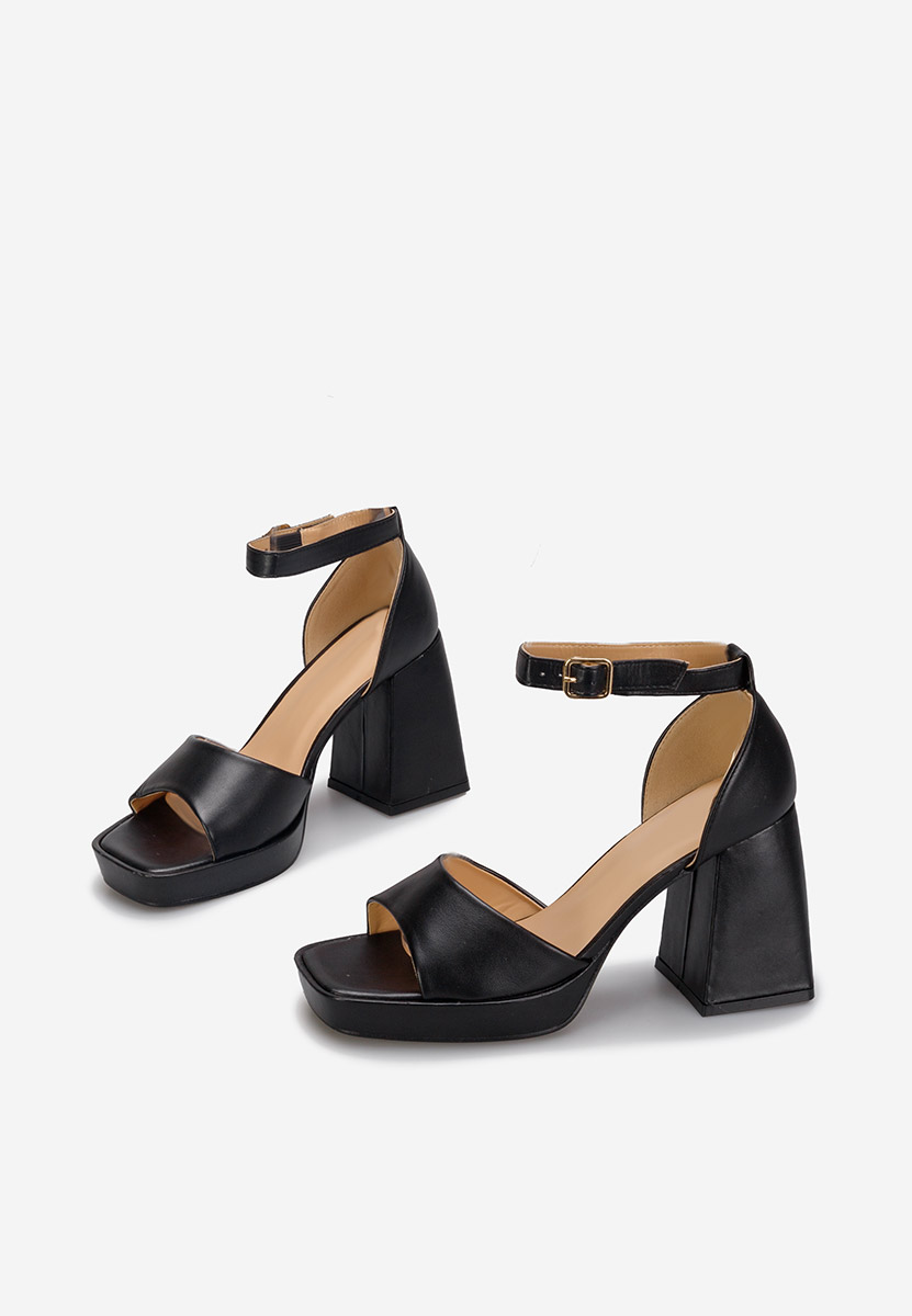 Сандали на ток Alexaria V2 черен