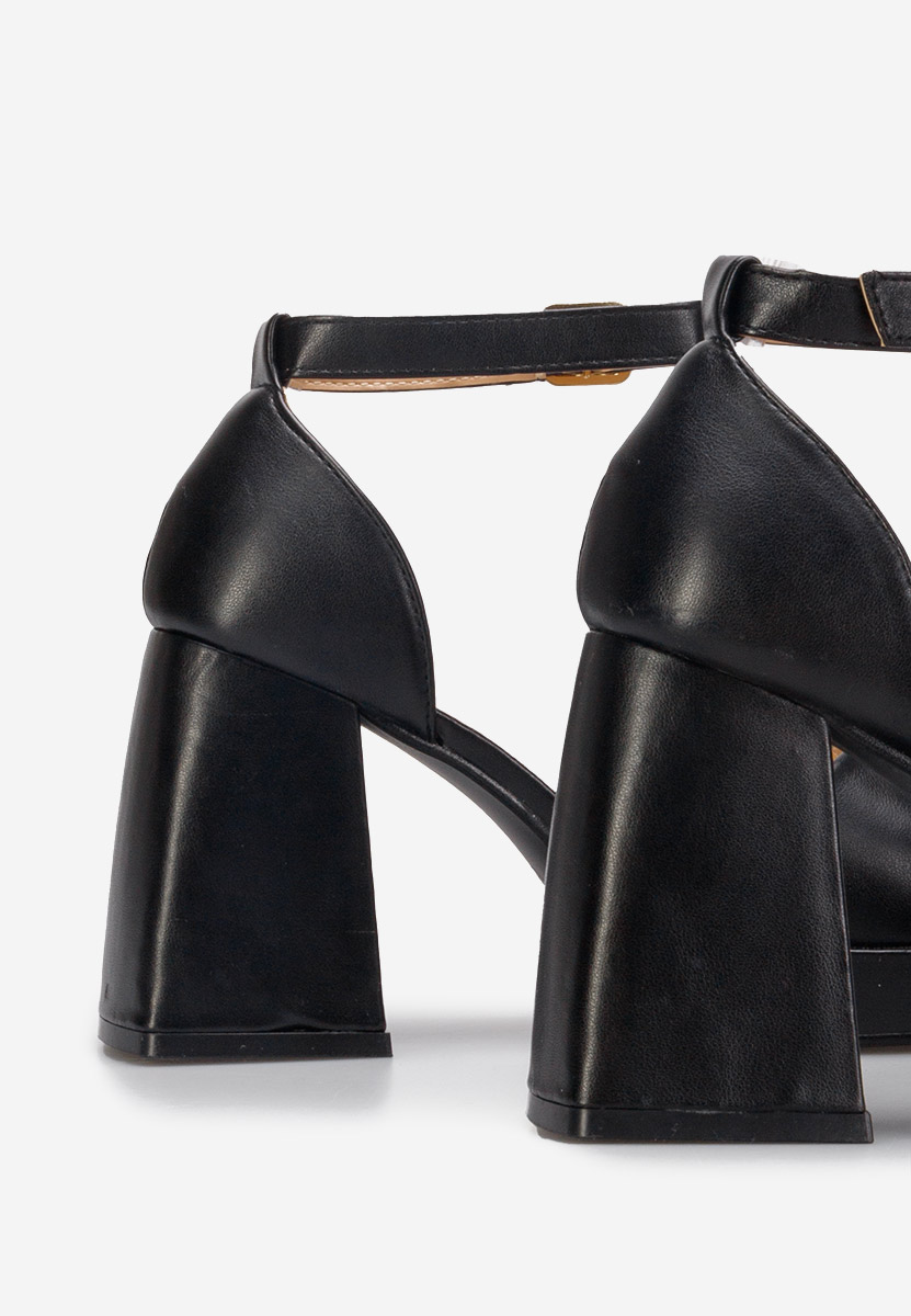 Сандали на ток Alexaria V2 черен