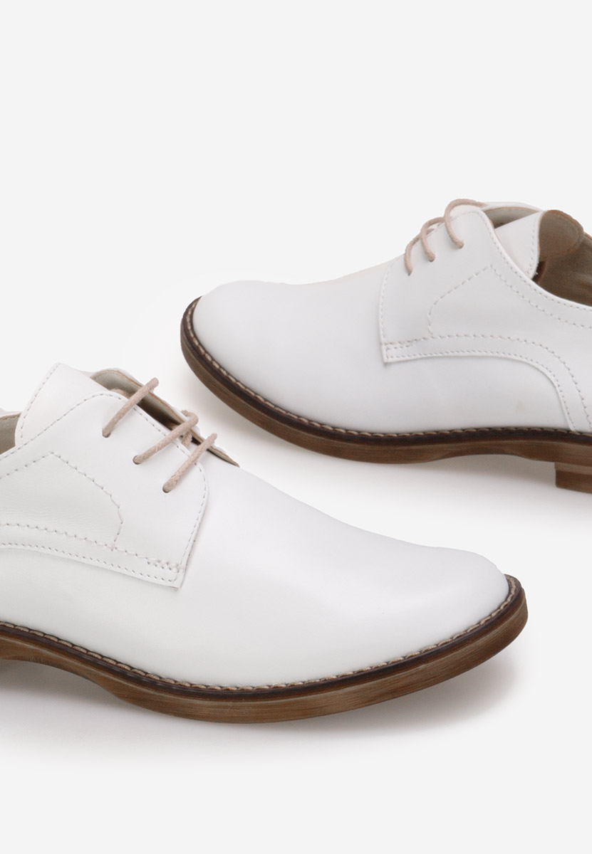 Дамски обувки derby Otivera бели