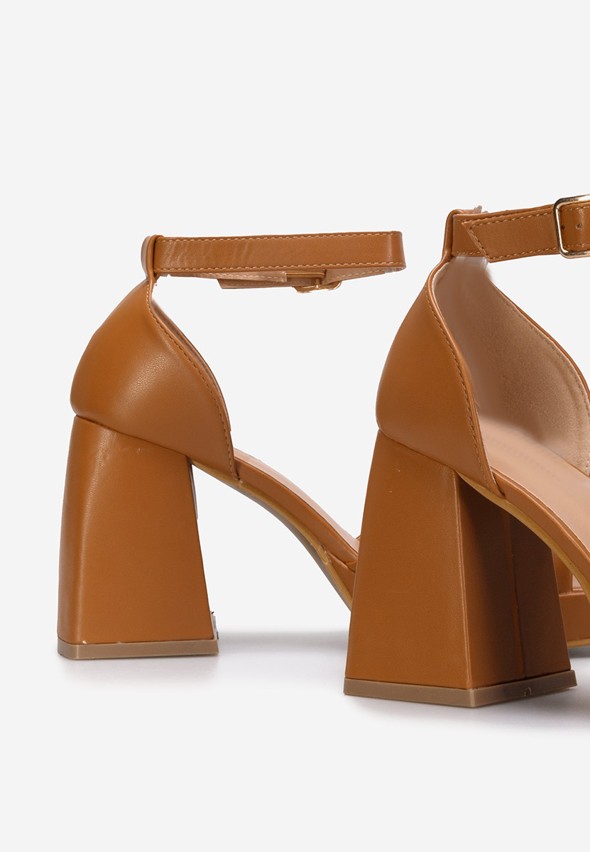 Сандали на ток Alexaria V2 камел