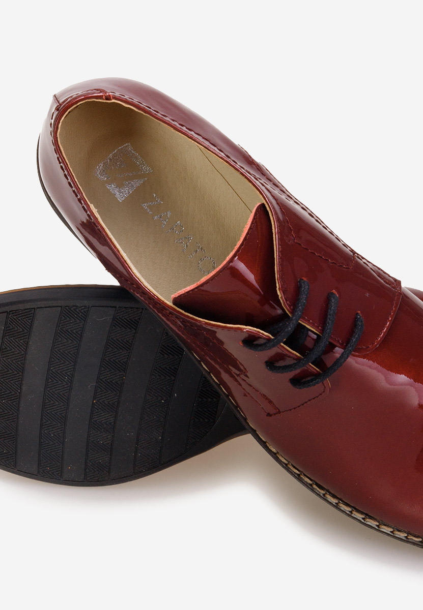 Дамски обувки derby Otivera V3 Винено червено