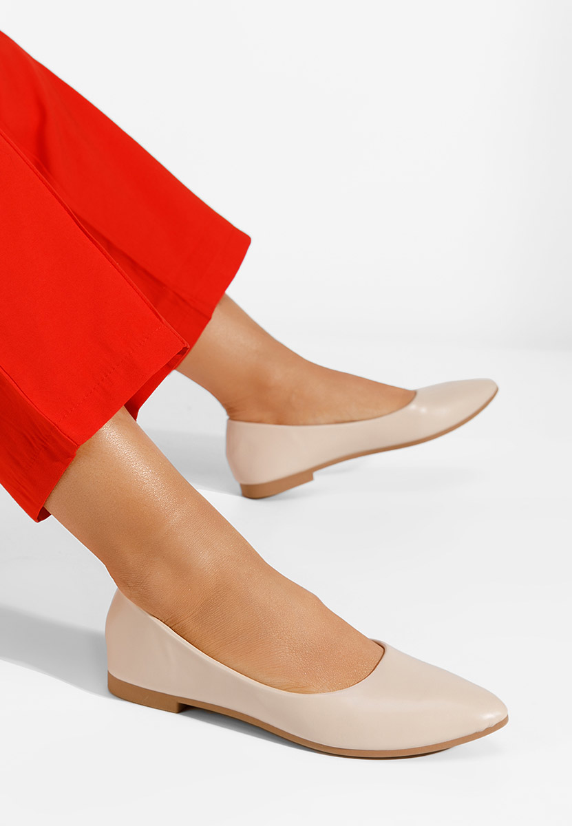 Дамски балерини Genevieve бежов