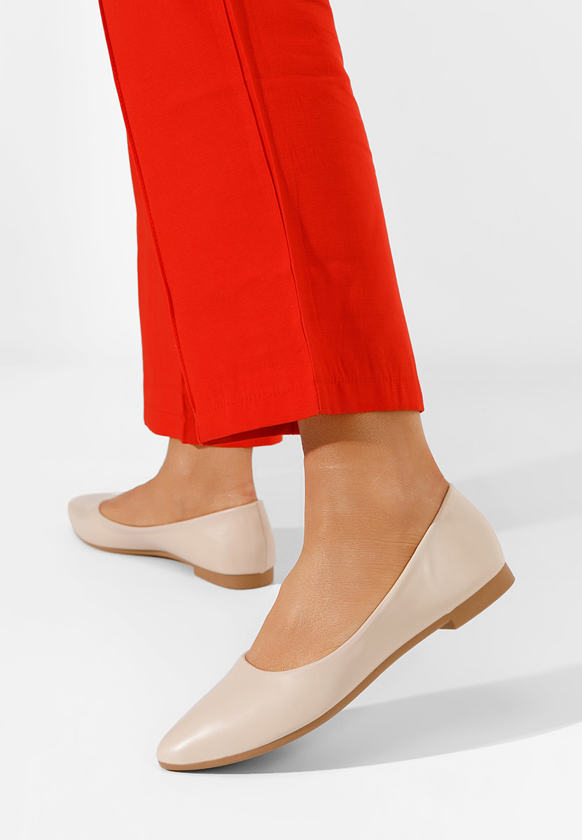 Дамски балерини Genevieve бежов