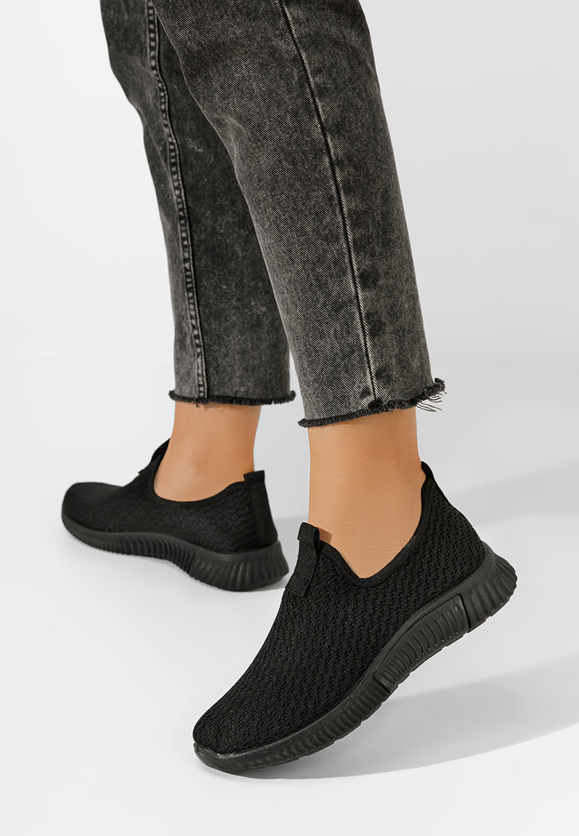 Кецове Slip-On Tenara черни