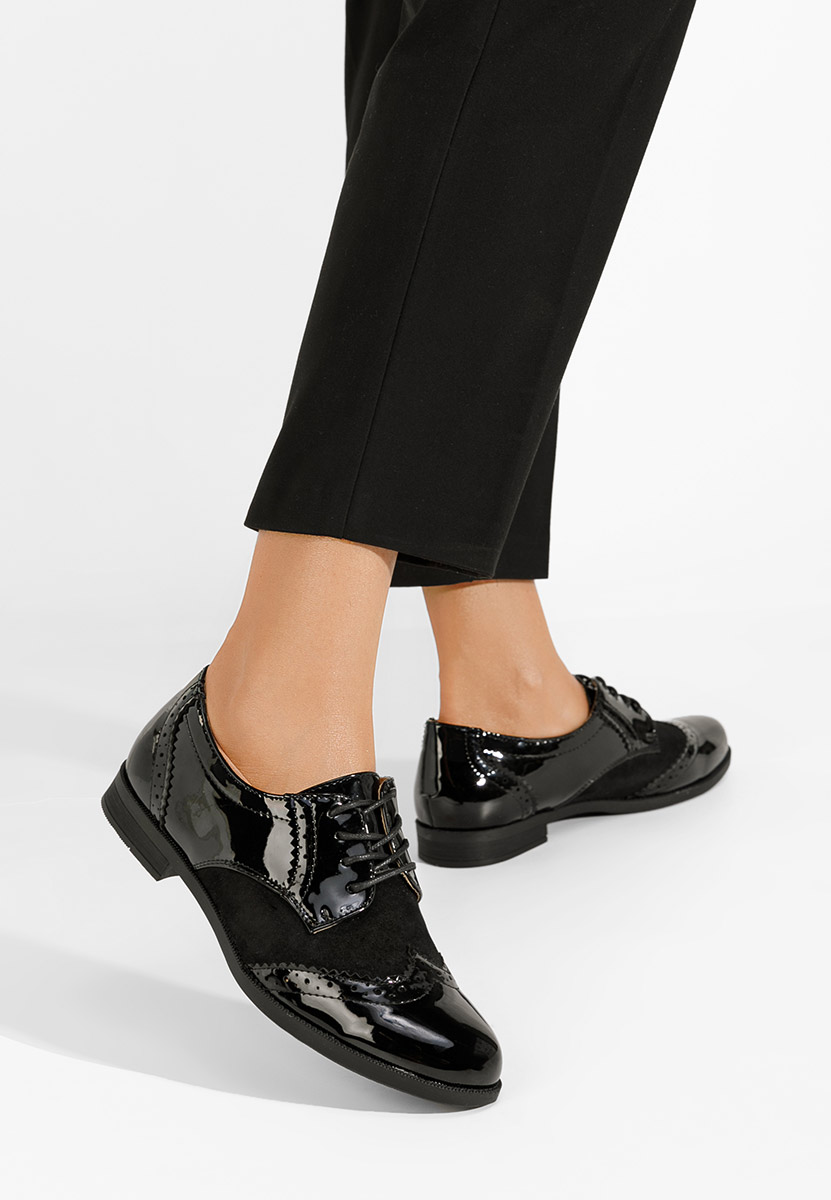 Дамски обувки oxford Bakera черни