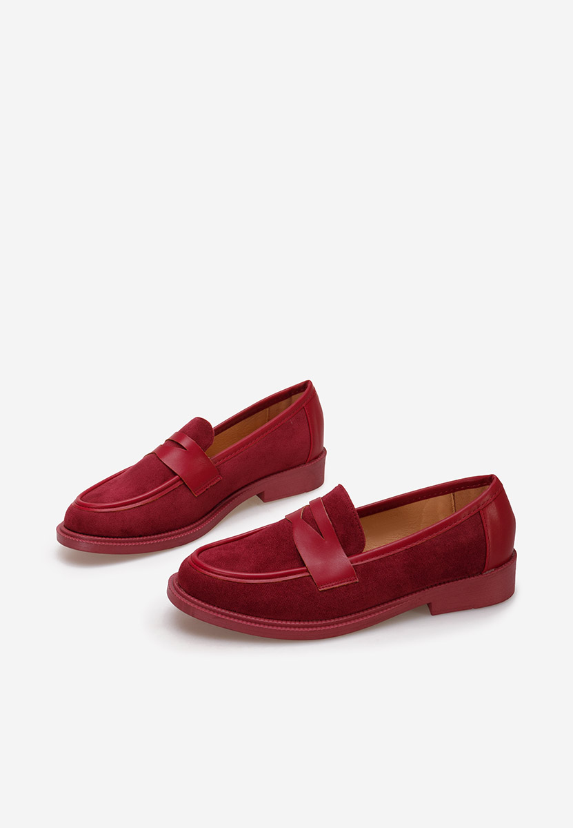 Дамски loafer Canberra Винено червено