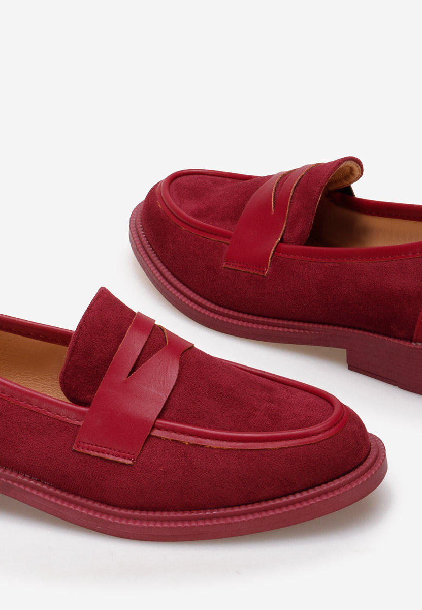 Дамски loafer Canberra Винено червено