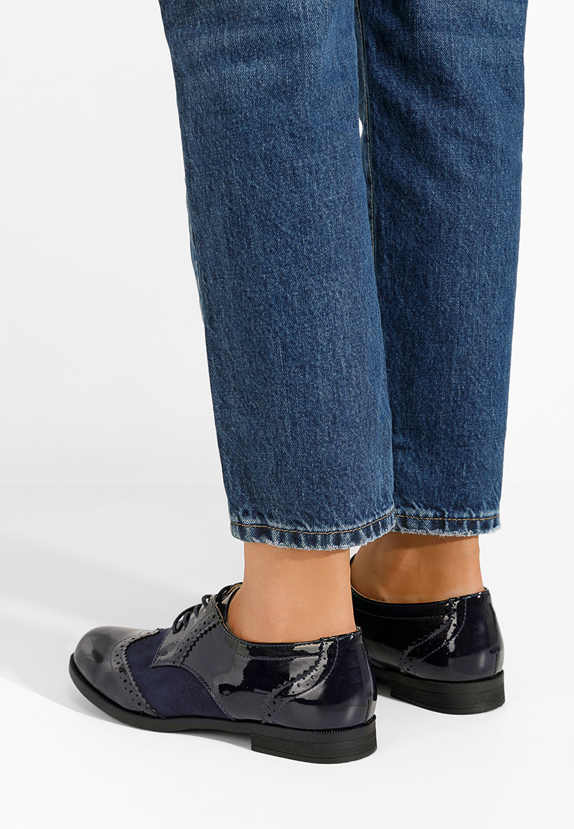 Дамски обувки oxford Bakera военно син