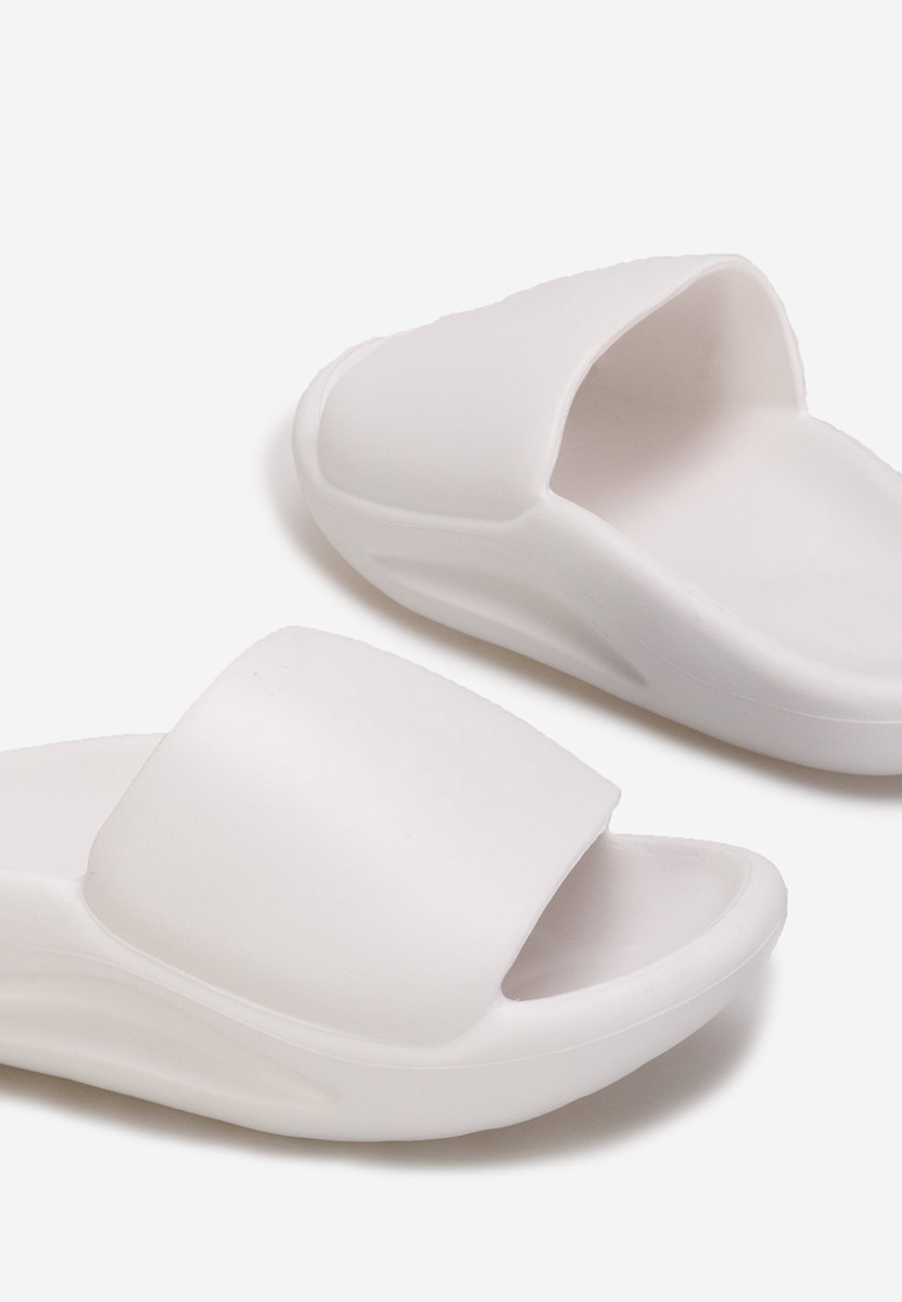 Дамски чехли Raysal бели