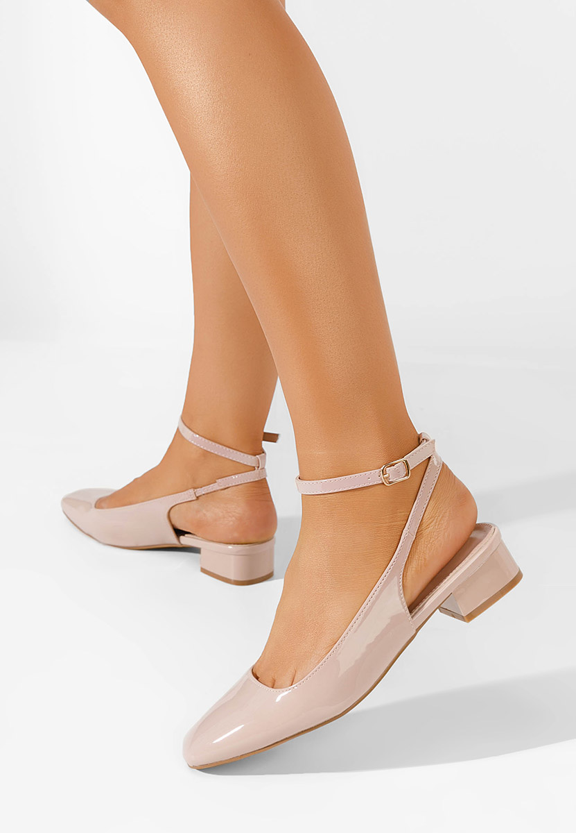 Oбувки на нисък ток Gelara телесен цвят