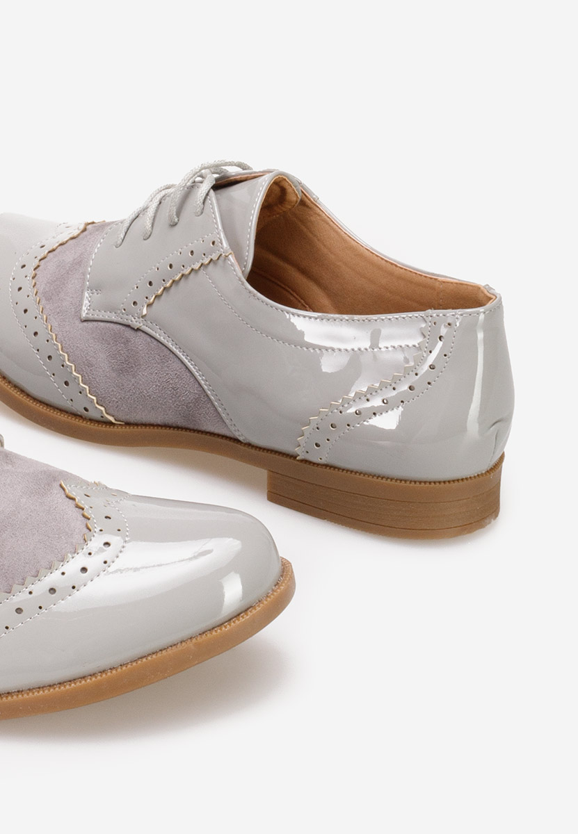 Дамски обувки oxford Bakera сив