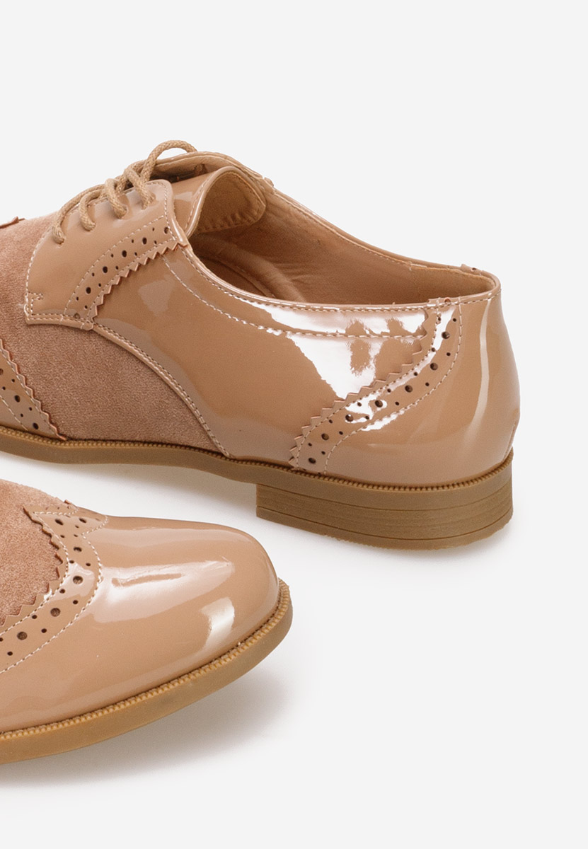 Дамски обувки oxford Bakera каки