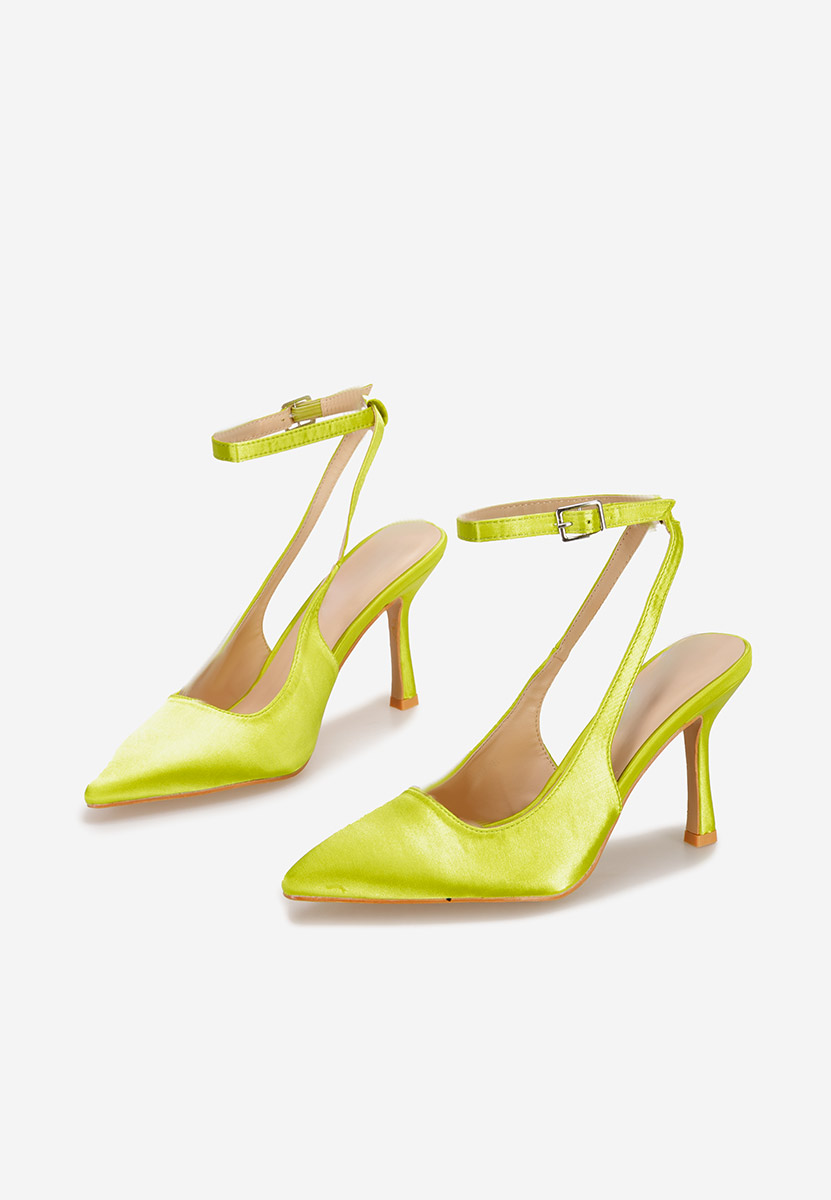 Обувки стилето Valindra жълт