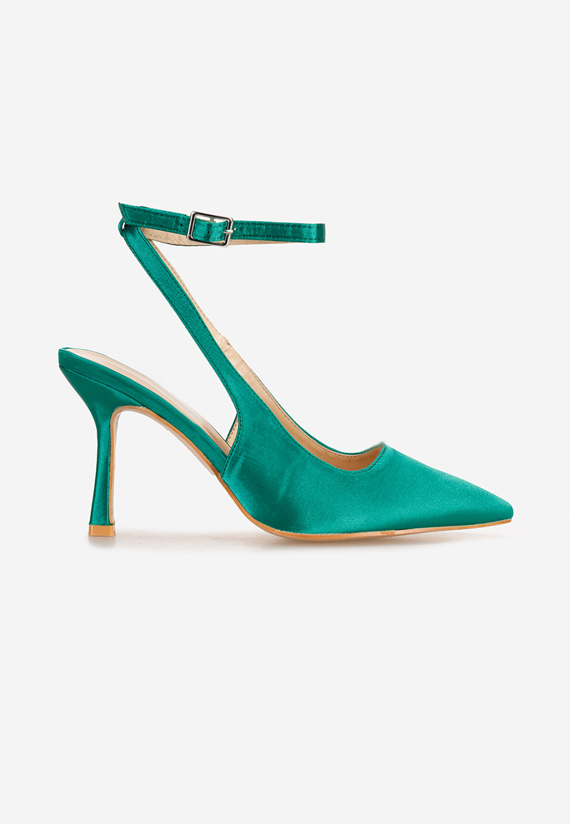 Обувки стилето Valindra зелен