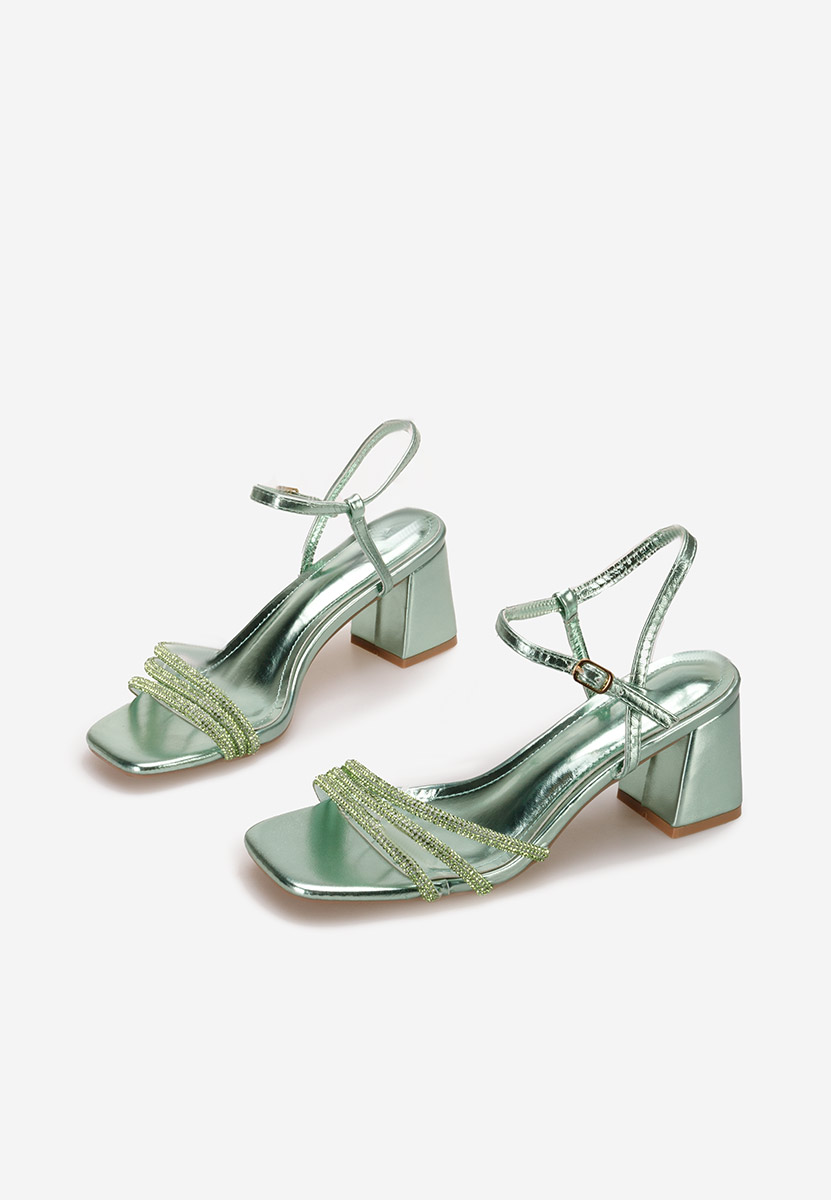 Елегантни сандали Mava зелен