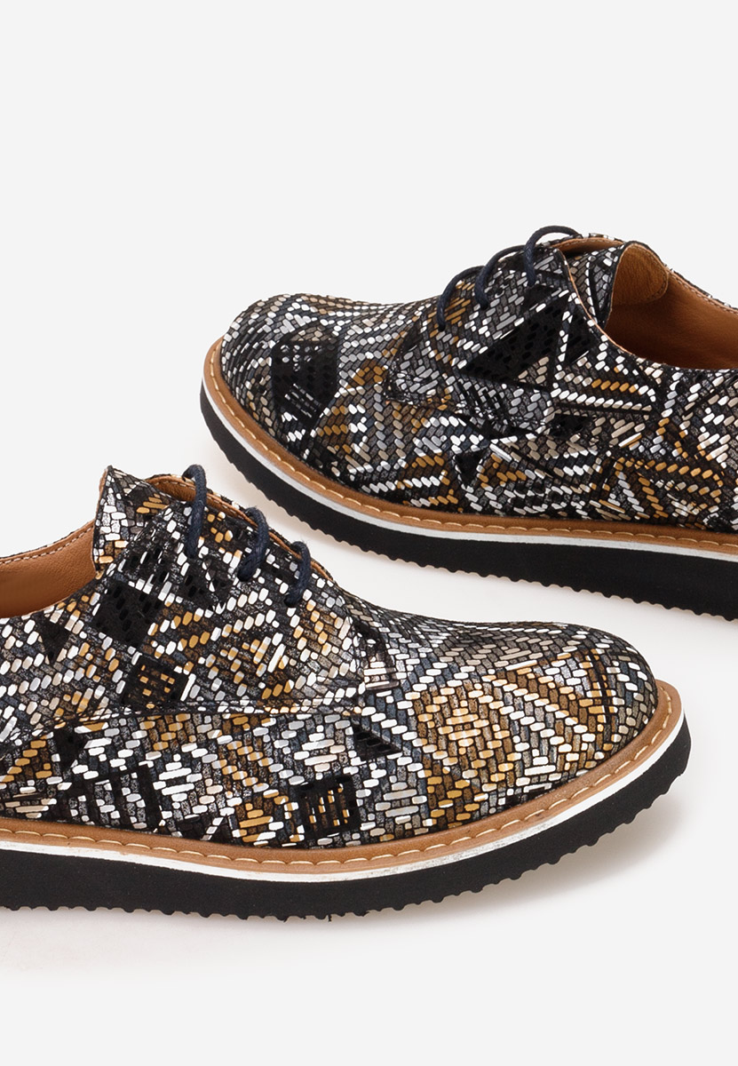 Ежедневни обувки естествена кожа Casilas V15 многоцветен