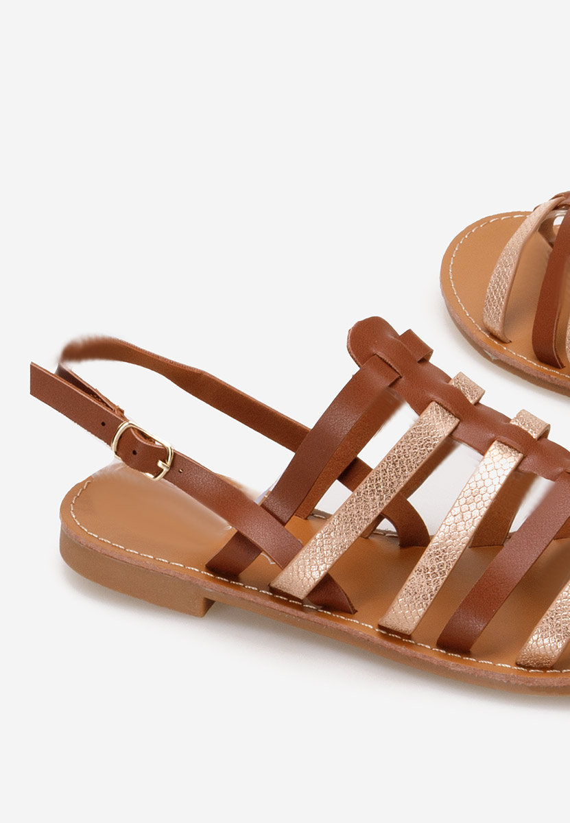 дамски сандали Qamara кафяв