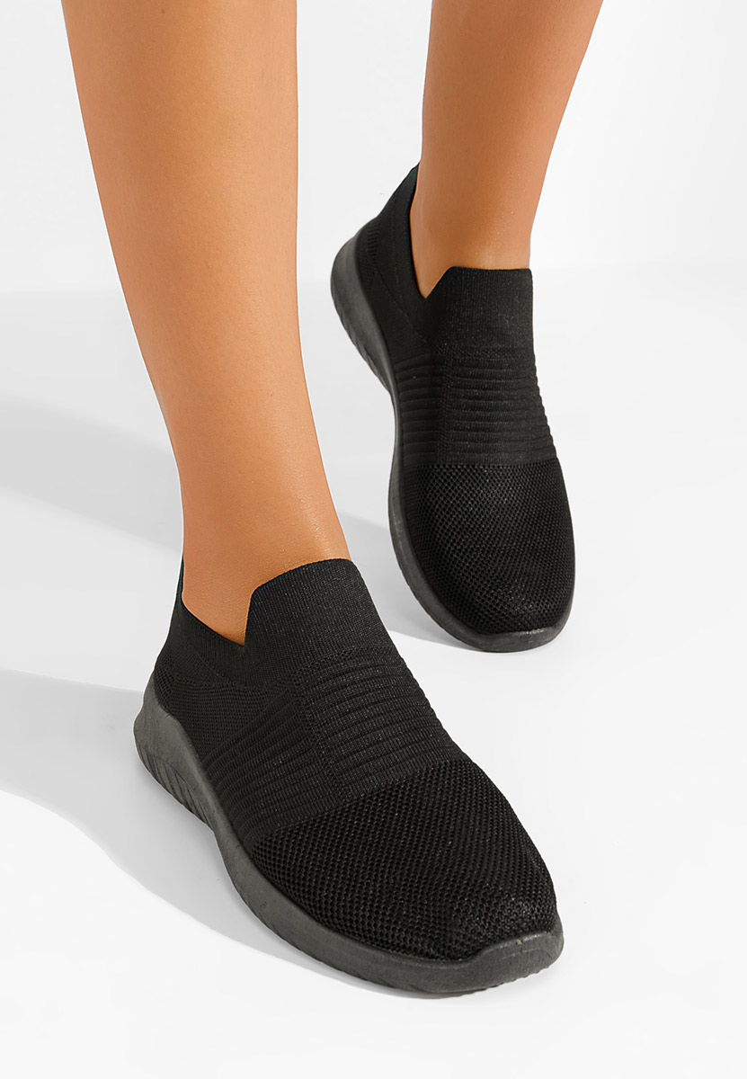 Кецове Slip-On Emelia черни