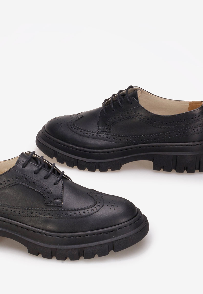 Дамски обувки derby Henise V3 черни