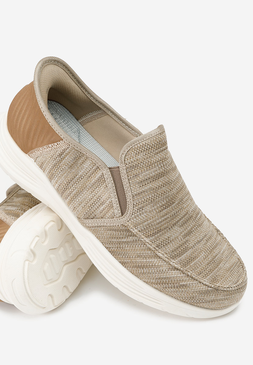 Мъжки мокасини Gregory бежов