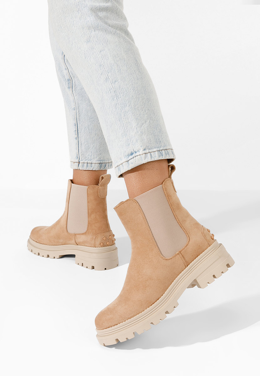 Дамски боти Sallia каки