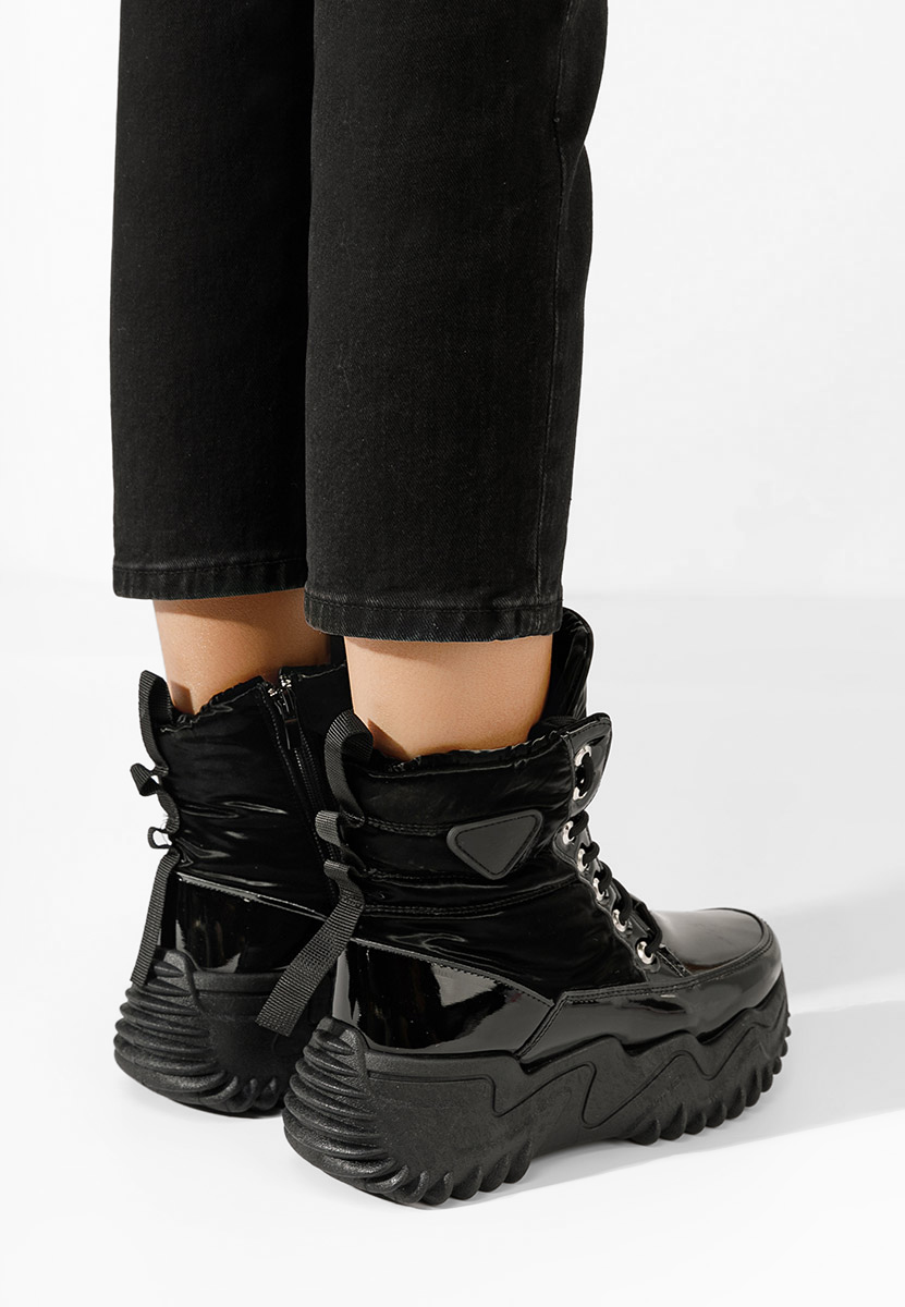 Cникърси на платформа Nalonia черен