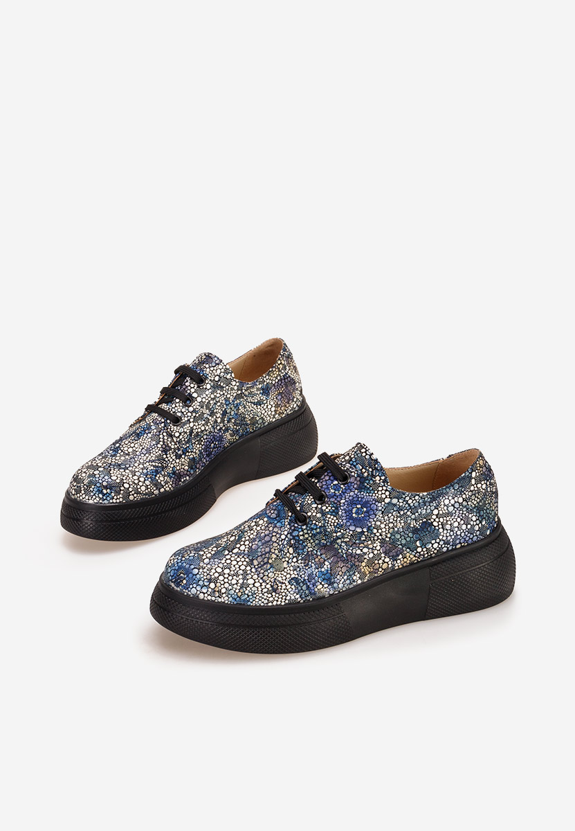 Ежедневни обувки естествена кожа Amelise V4 многоцветен