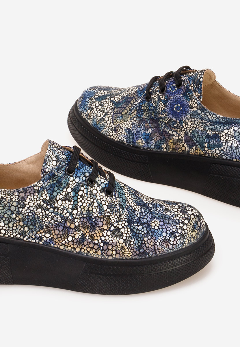 Ежедневни обувки естествена кожа Amelise V4 многоцветен