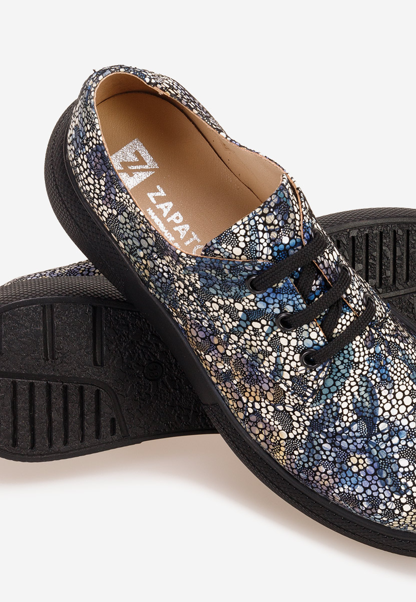 Ежедневни обувки естествена кожа Amelise V4 многоцветен