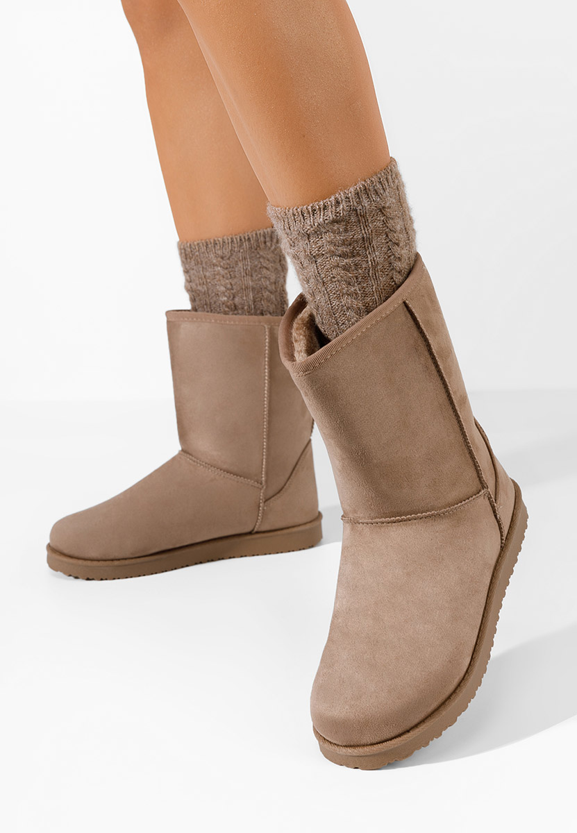 Дамски ботуши Ozira камел kaki Дамски ботуши Ozira камел kaki