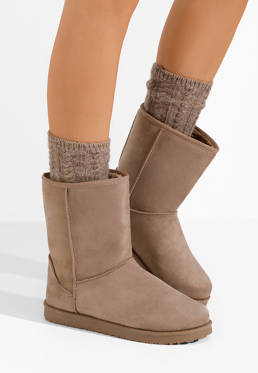 Дамски ботуши Ozira камел kaki Дамски ботуши Ozira камел kaki