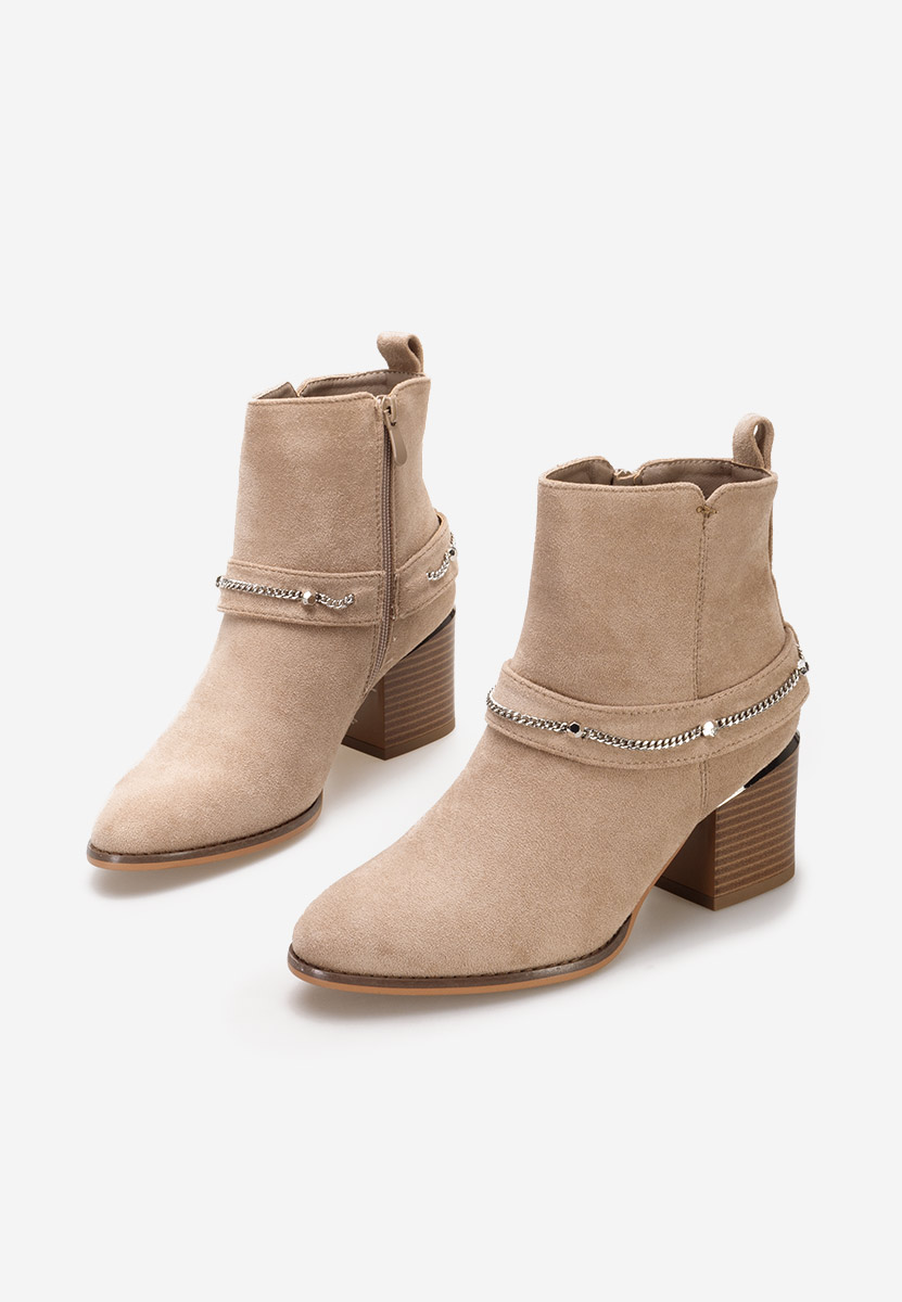 Боти на дебел ток Katilea каки