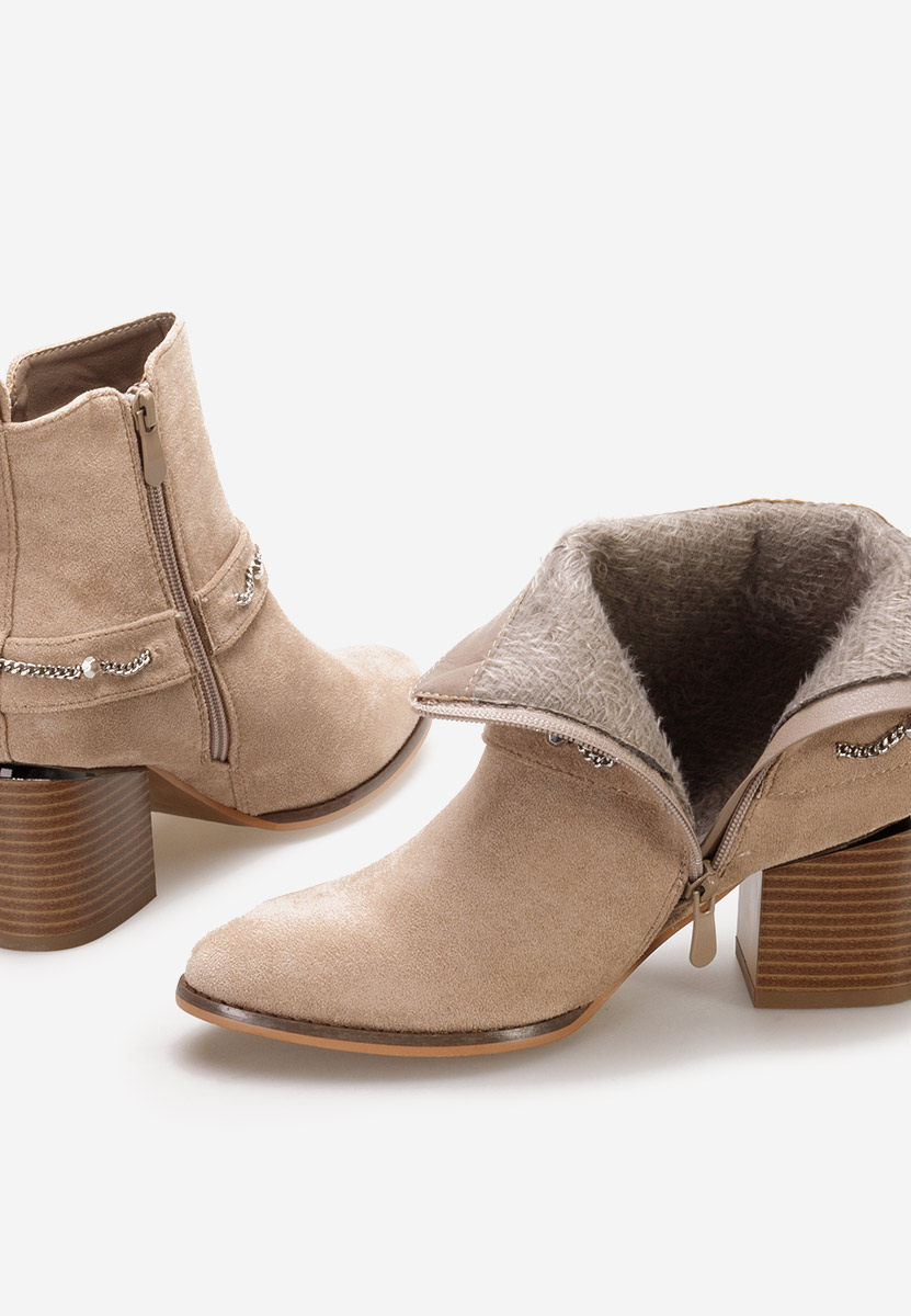 Боти на дебел ток Katilea каки