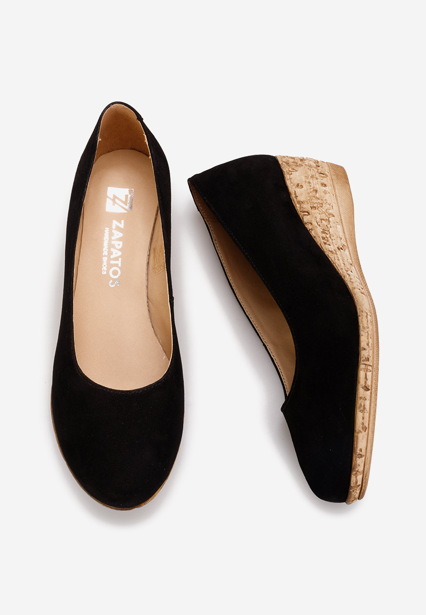 Обувки на платформа Sonia черни