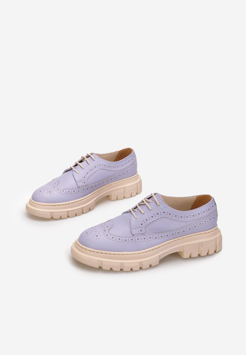 Дамски обувки brogue Henise V4 лилав